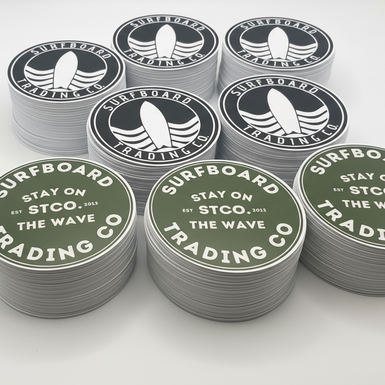 Custom Stickers by Size from Sticker Gator