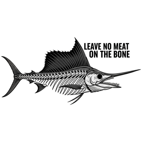 Fish 001 Die Cut Sticker from Sticker Gator