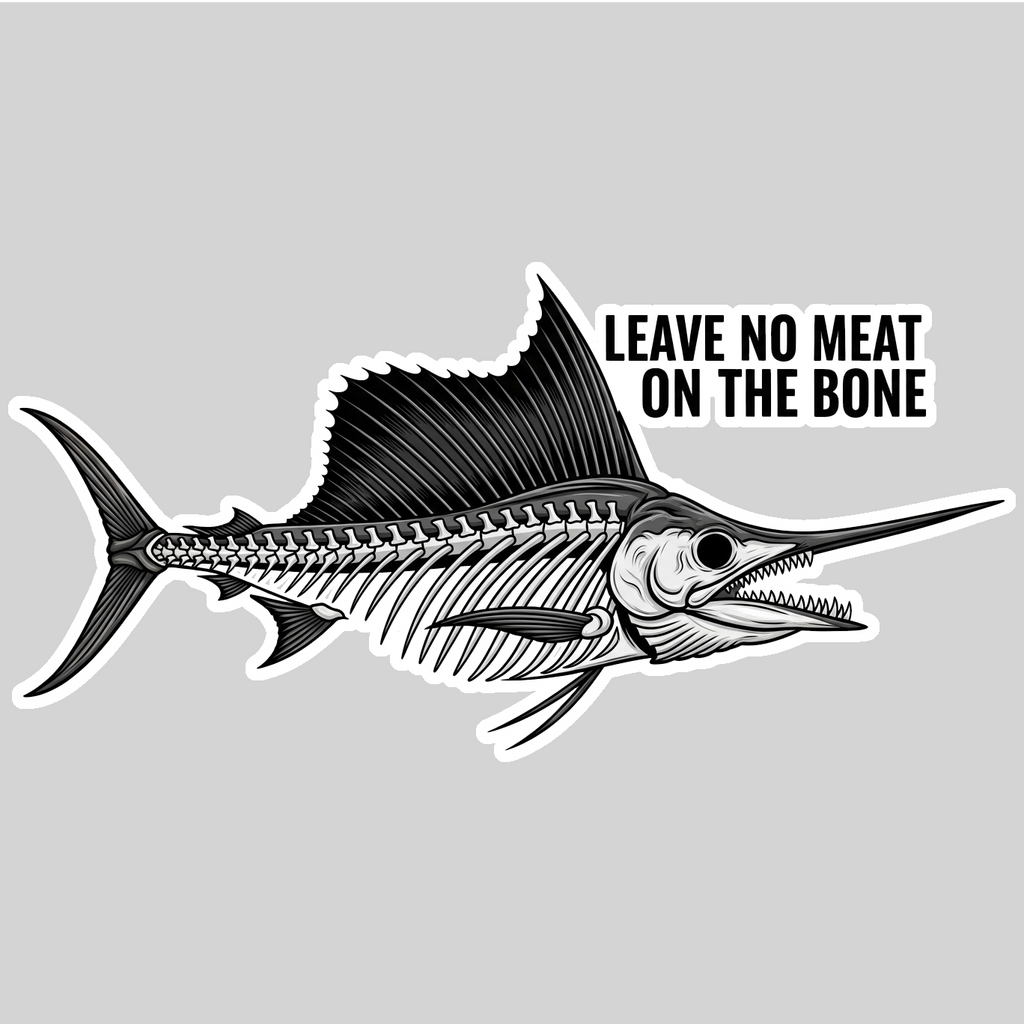 Fish 001 Die Cut Sticker from Sticker Gator