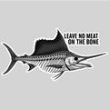 Fish 001 Die Cut Sticker from Sticker Gator