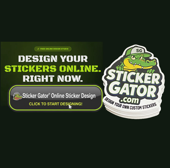 Launch the Custom Sticker Design Tool